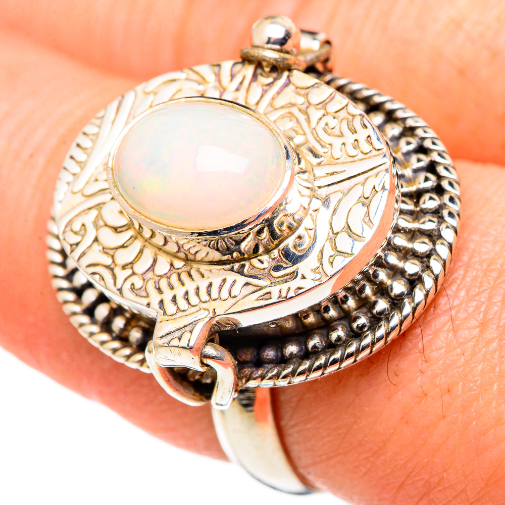 Ethiopian Opal Rings handcrafted by Ana Silver Co - RING96962