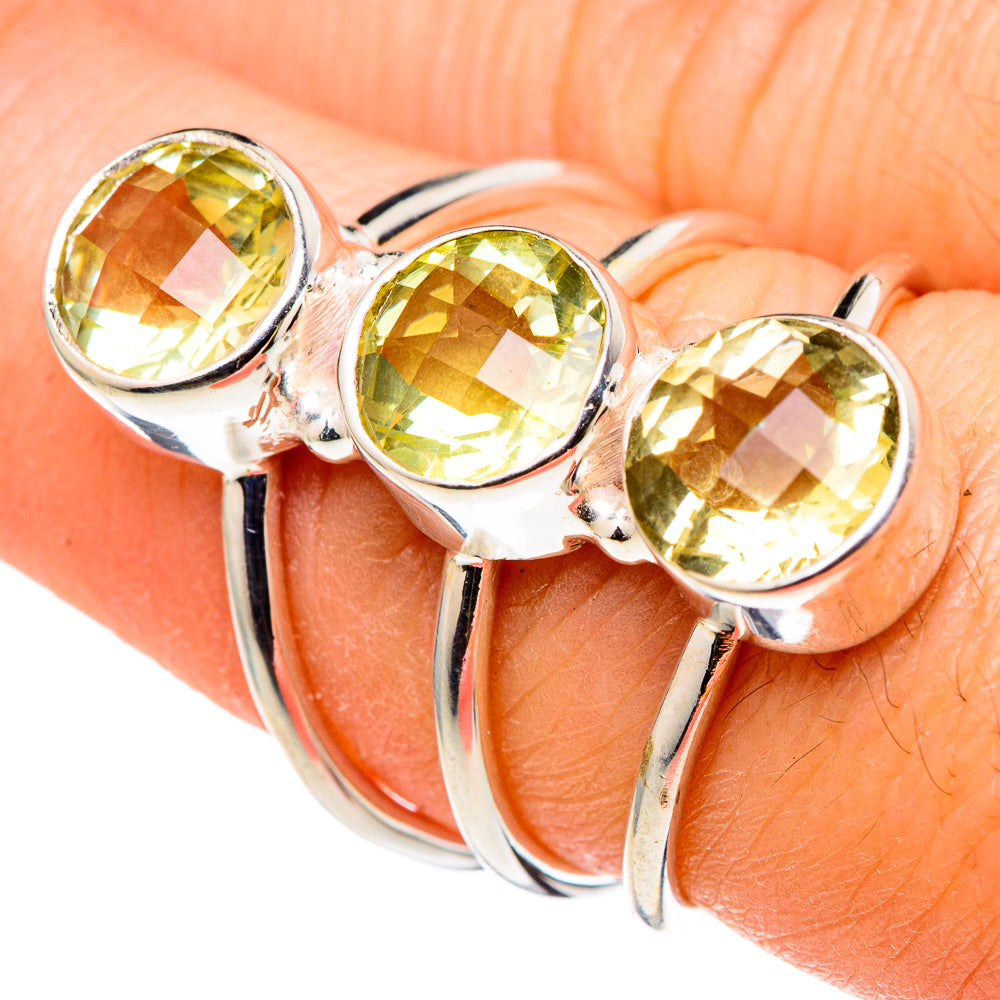 Citrine Rings handcrafted by Ana Silver Co - RING96963