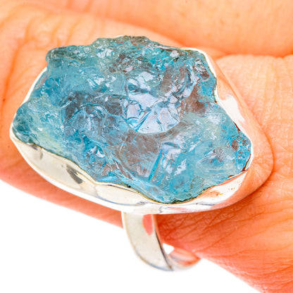 Aquamarine Rings handcrafted by Ana Silver Co - RING96966