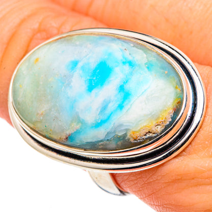 Peruvian Opal Rings handcrafted by Ana Silver Co - RING96970