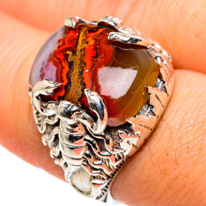 Moroccan Agate Rings handcrafted by Ana Silver Co - RING96977