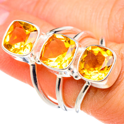 Citrine Rings handcrafted by Ana Silver Co - RING96980