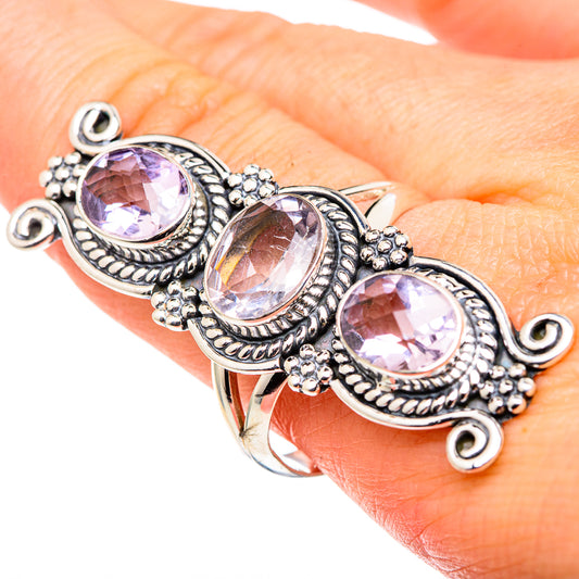 Kunzite Rings handcrafted by Ana Silver Co - RING96985