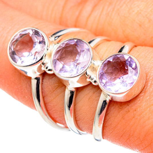 Kunzite Rings handcrafted by Ana Silver Co - RING96986
