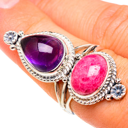 Rhodochrosite Rings handcrafted by Ana Silver Co - RING96992