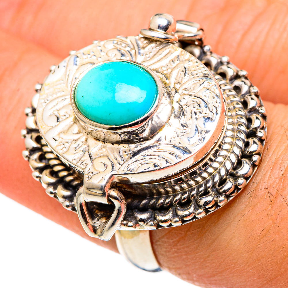 Larimar Rings handcrafted by Ana Silver Co - RING97000
