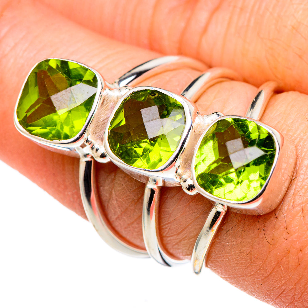 Peridot Rings handcrafted by Ana Silver Co - RING97002