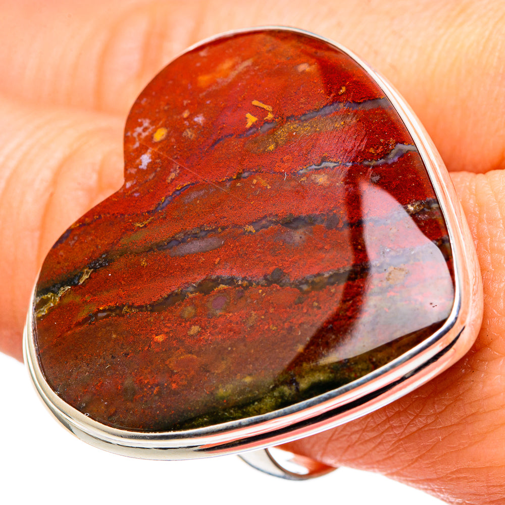 Ocean Jasper Rings handcrafted by Ana Silver Co - RING97004