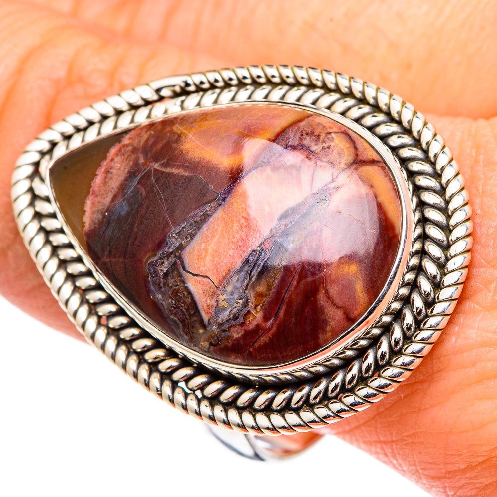 Butterfly Jasper Rings handcrafted by Ana Silver Co - RING97006