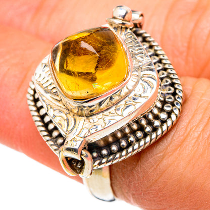 Citrine Rings handcrafted by Ana Silver Co - RING97009