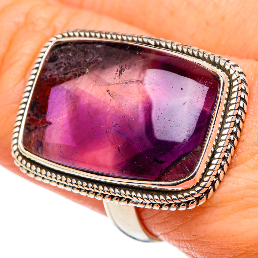 Star Amethyst Rings handcrafted by Ana Silver Co - RING97013