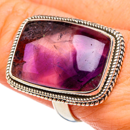 Star Amethyst Rings handcrafted by Ana Silver Co - RING97013