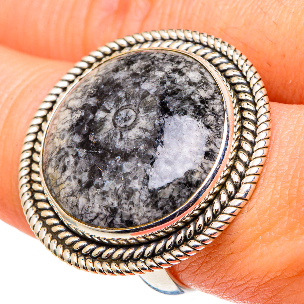 Stingray Coral Rings handcrafted by Ana Silver Co - RING97016