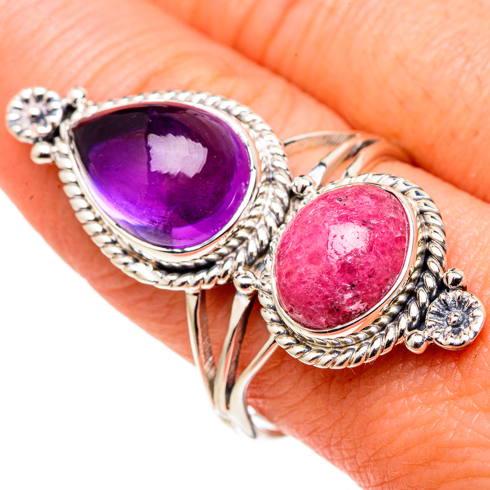 Amethyst Rings handcrafted by Ana Silver Co - RING97037