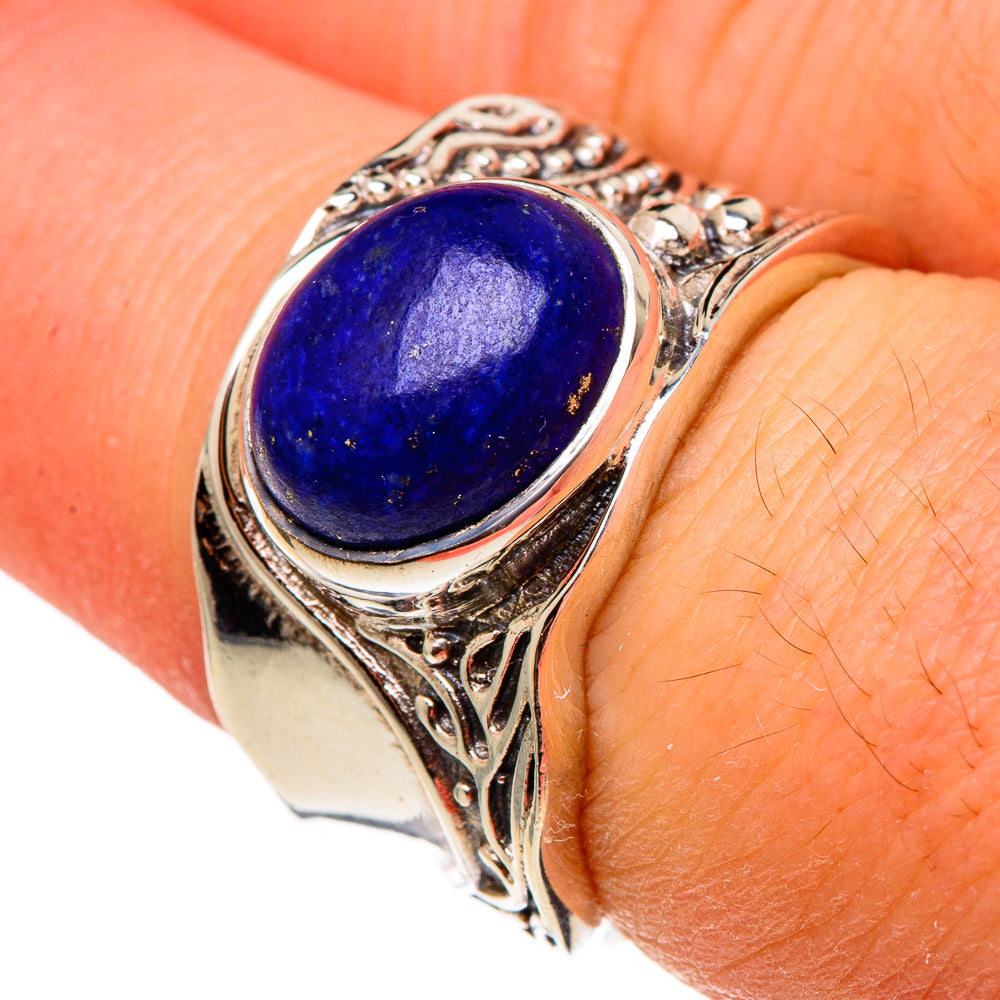 Lapis Lazuli Rings handcrafted by Ana Silver Co - RING97156