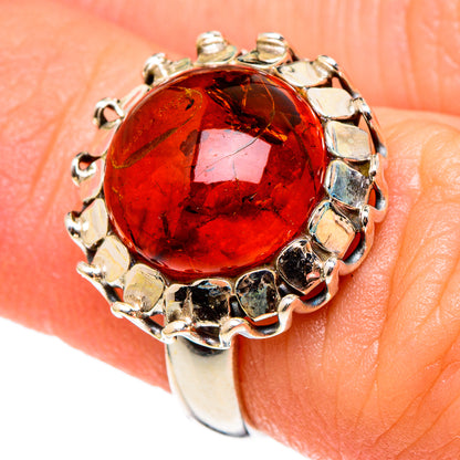 Baltic Amber Rings handcrafted by Ana Silver Co - RING97167