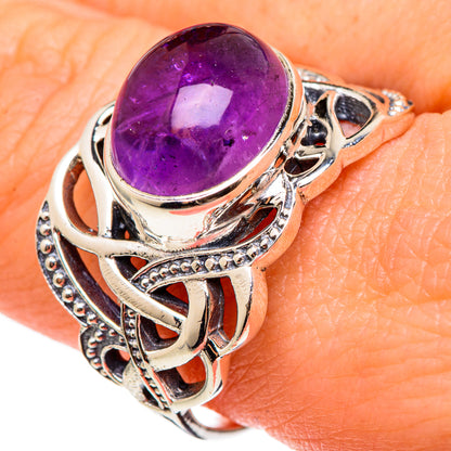 Amethyst Rings handcrafted by Ana Silver Co - RING97174