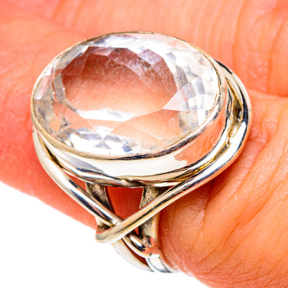 White Quartz Rings handcrafted by Ana Silver Co - RING97180