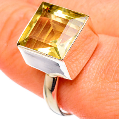 Citrine Rings handcrafted by Ana Silver Co - RING97185