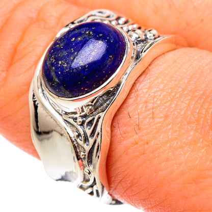 Lapis Lazuli Rings handcrafted by Ana Silver Co - RING97187