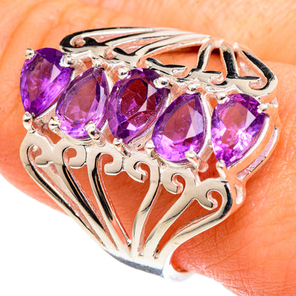 Amethyst Rings handcrafted by Ana Silver Co - RING97204