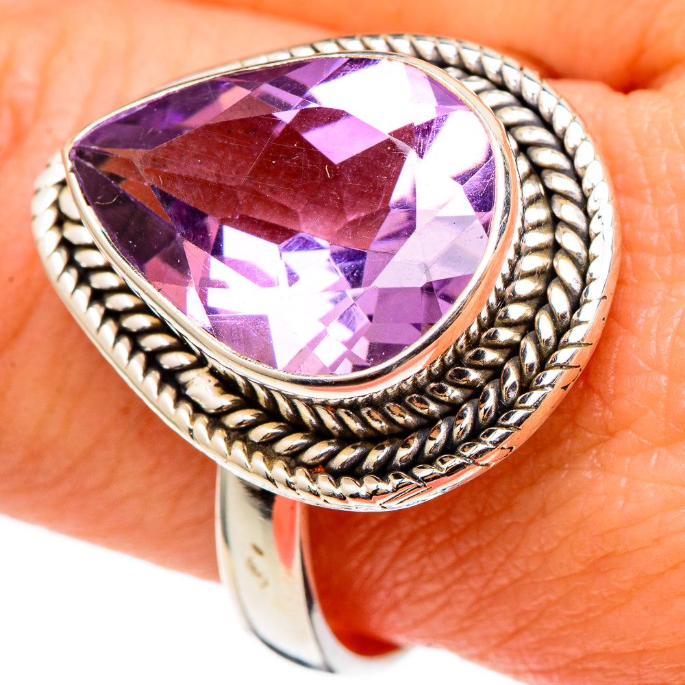 Amethyst Rings handcrafted by Ana Silver Co - RING97205