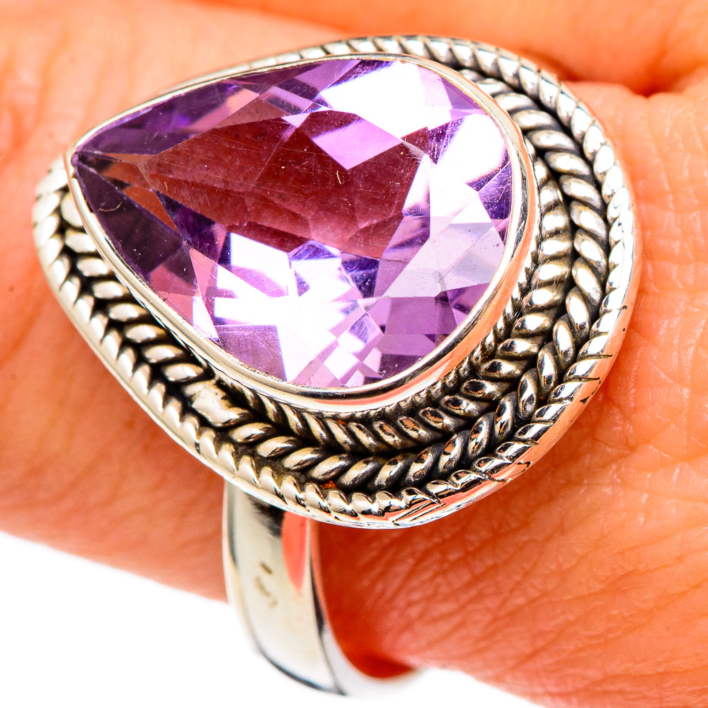 Amethyst Rings handcrafted by Ana Silver Co - RING97205