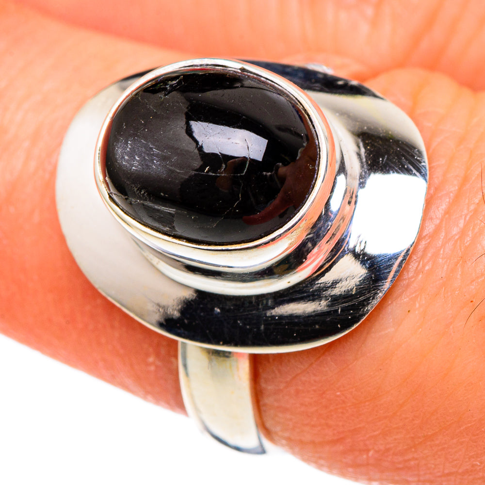 Black Onyx Rings handcrafted by Ana Silver Co - RING97209