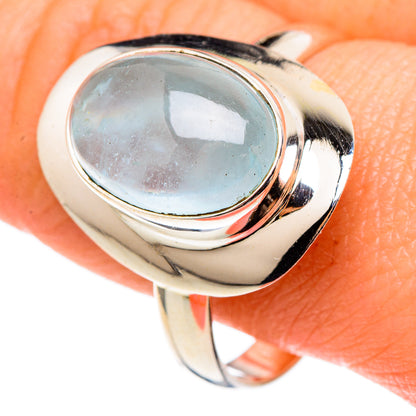 Aquamarine Rings handcrafted by Ana Silver Co - RING97218