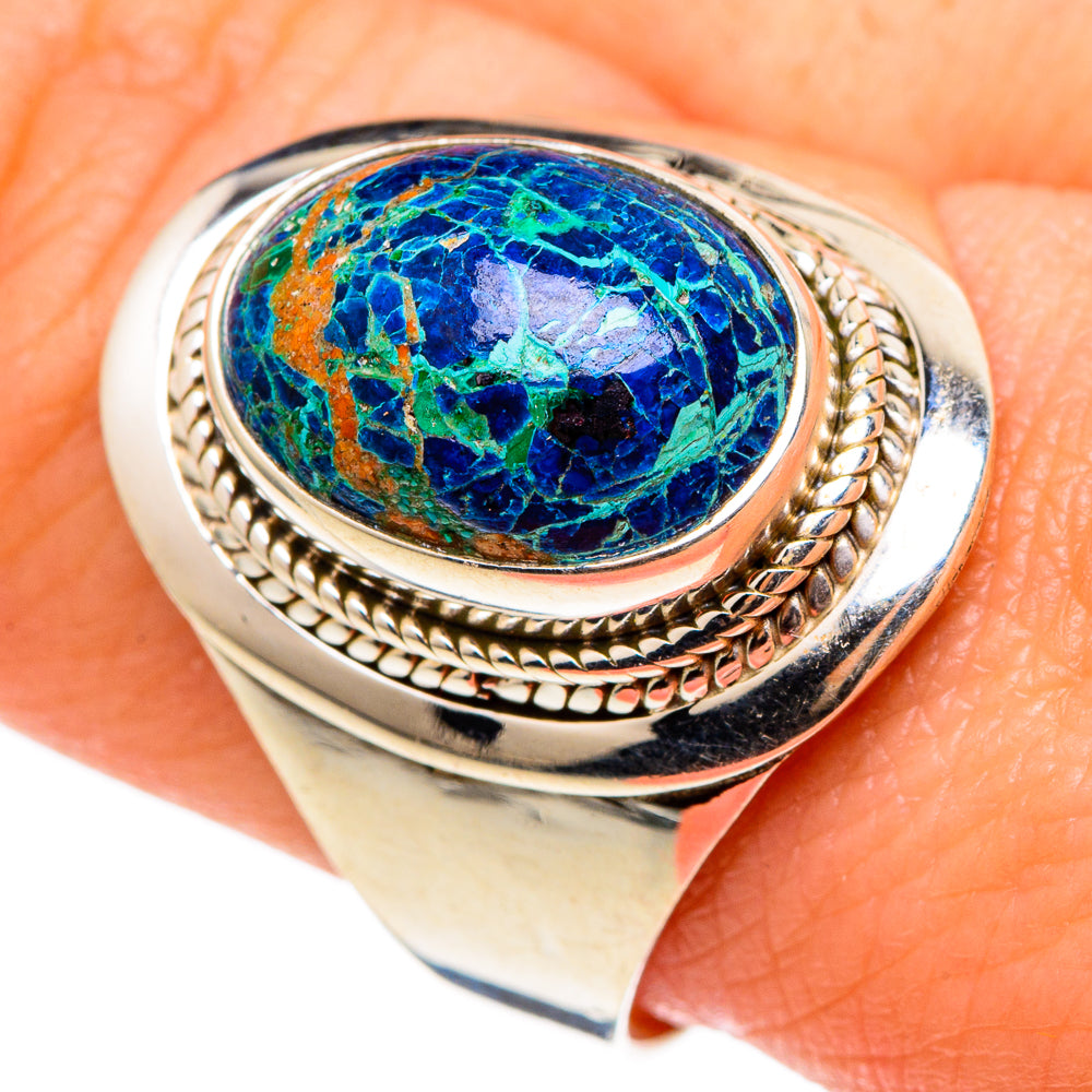 Shattuckite Rings handcrafted by Ana Silver Co - RING97222