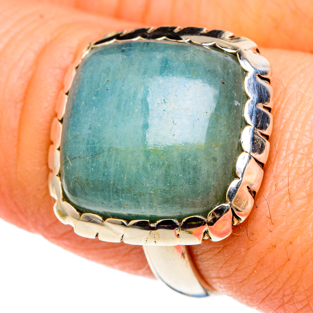 Aquamarine Rings handcrafted by Ana Silver Co - RING97223