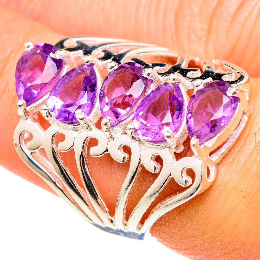 Amethyst Rings handcrafted by Ana Silver Co - RING97238
