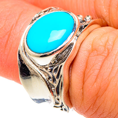 Larimar Rings handcrafted by Ana Silver Co - RING97251