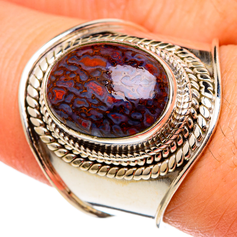 Dinosaur Bone Rings handcrafted by Ana Silver Co - RING97258