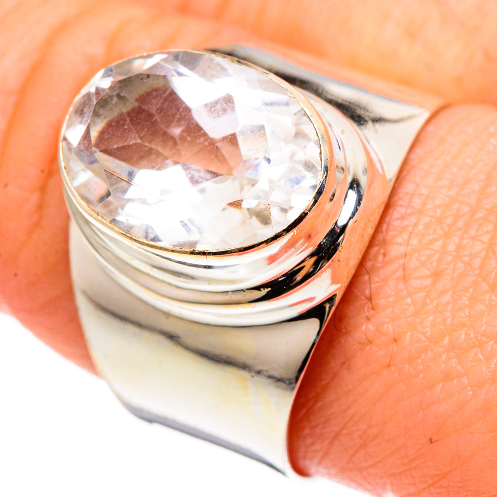 White Quartz Rings handcrafted by Ana Silver Co - RING97271