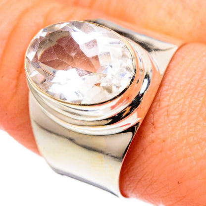 White Quartz Rings handcrafted by Ana Silver Co - RING97271