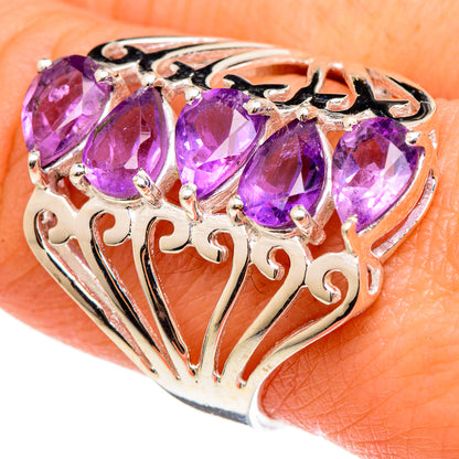 Amethyst Rings handcrafted by Ana Silver Co - RING97297