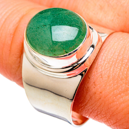 Green Aventurine Rings handcrafted by Ana Silver Co - RING97315