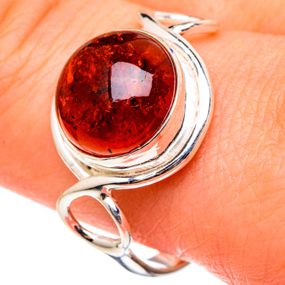 Baltic Amber Rings handcrafted by Ana Silver Co - RING97320