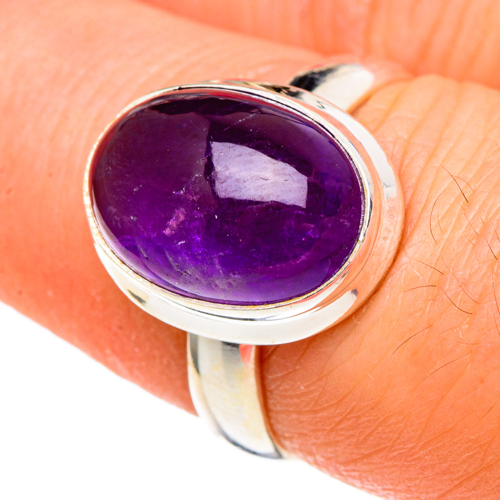 Amethyst Rings handcrafted by Ana Silver Co - RING97327