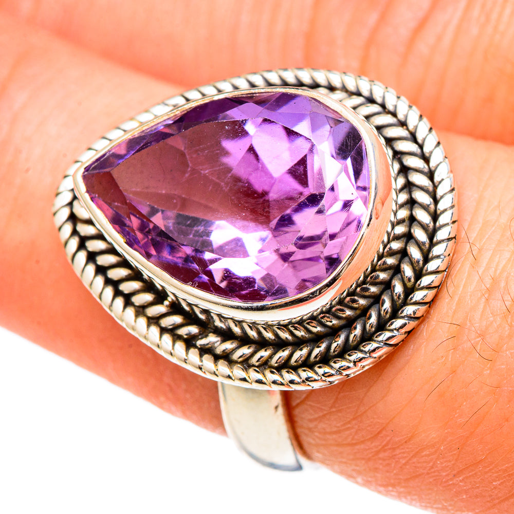 Amethyst Rings handcrafted by Ana Silver Co - RING97359