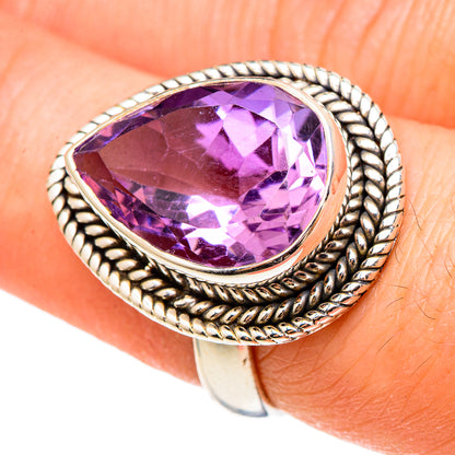 Amethyst Rings handcrafted by Ana Silver Co - RING97359