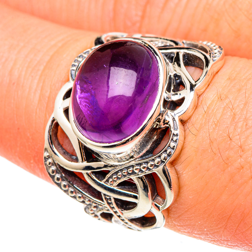 Amethyst Rings handcrafted by Ana Silver Co - RING97360