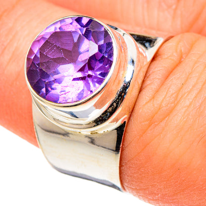 Color Change Alexandrite (lab.) Rings handcrafted by Ana Silver Co - RING97361