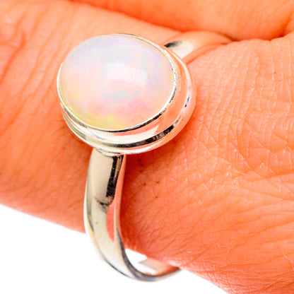 Ethiopian Opal Rings handcrafted by Ana Silver Co - RING97367