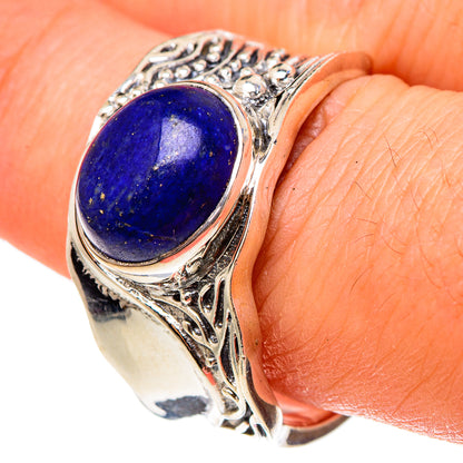 Lapis Lazuli Rings handcrafted by Ana Silver Co - RING97254