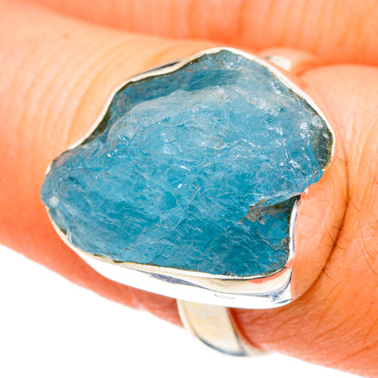 Aquamarine Rings handcrafted by Ana Silver Co - RING97256