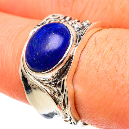 Lapis Lazuli Rings handcrafted by Ana Silver Co - RING97290