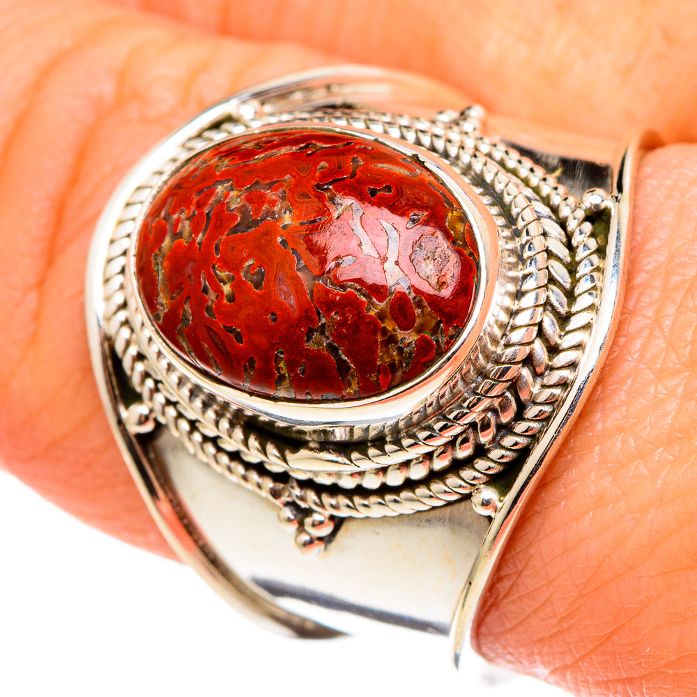Dinosaur Bone Rings handcrafted by Ana Silver Co - RING97321