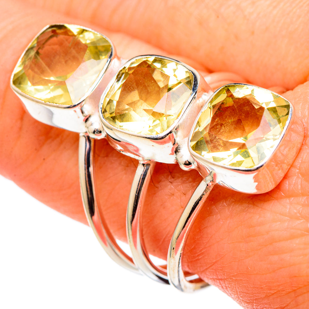 Citrine Rings handcrafted by Ana Silver Co - RING97326